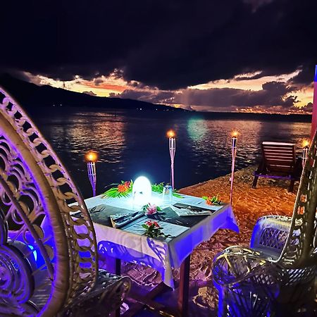 Eden Private Island Tahaa Hotel Patio  Exterior photo